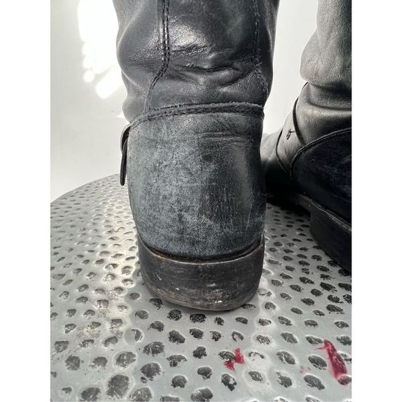 Frye Veronica Short Motorcycle Boot Sz 7 - Picture 6 of 13
